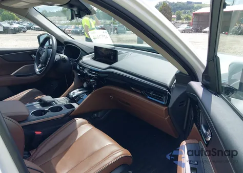 2022 Acura Mdx Advance Package z USA, uszkodzony, nr VIN 5J8YE1H84NL011126